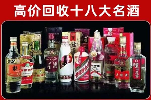 白银市回收老酒